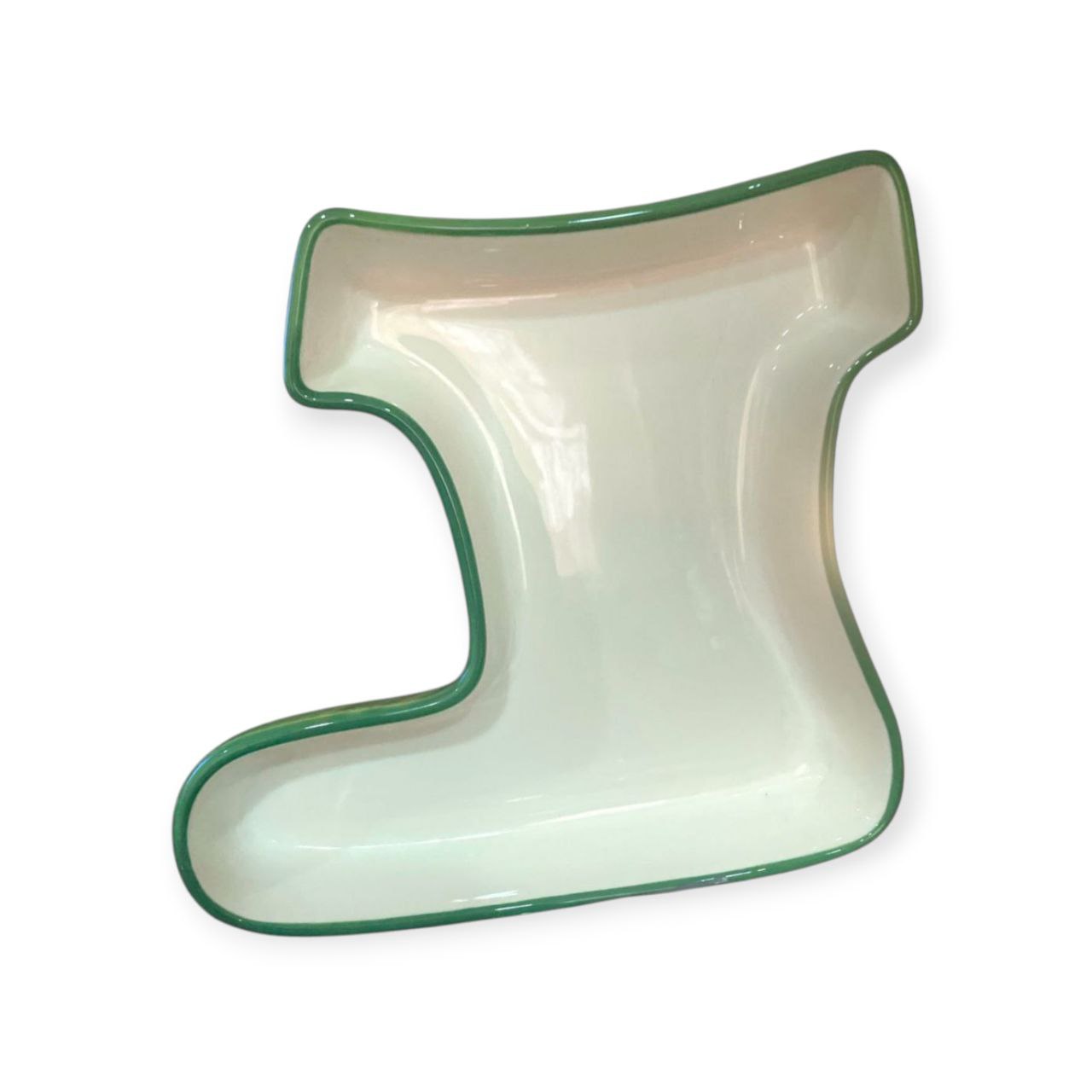 Christmas tree snack plates