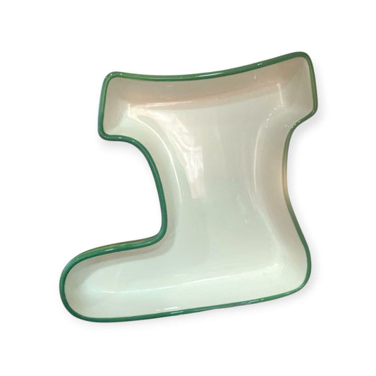 Christmas tree snack plates
