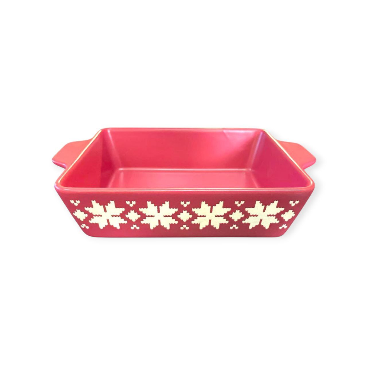 snowflake patterned  oven plate