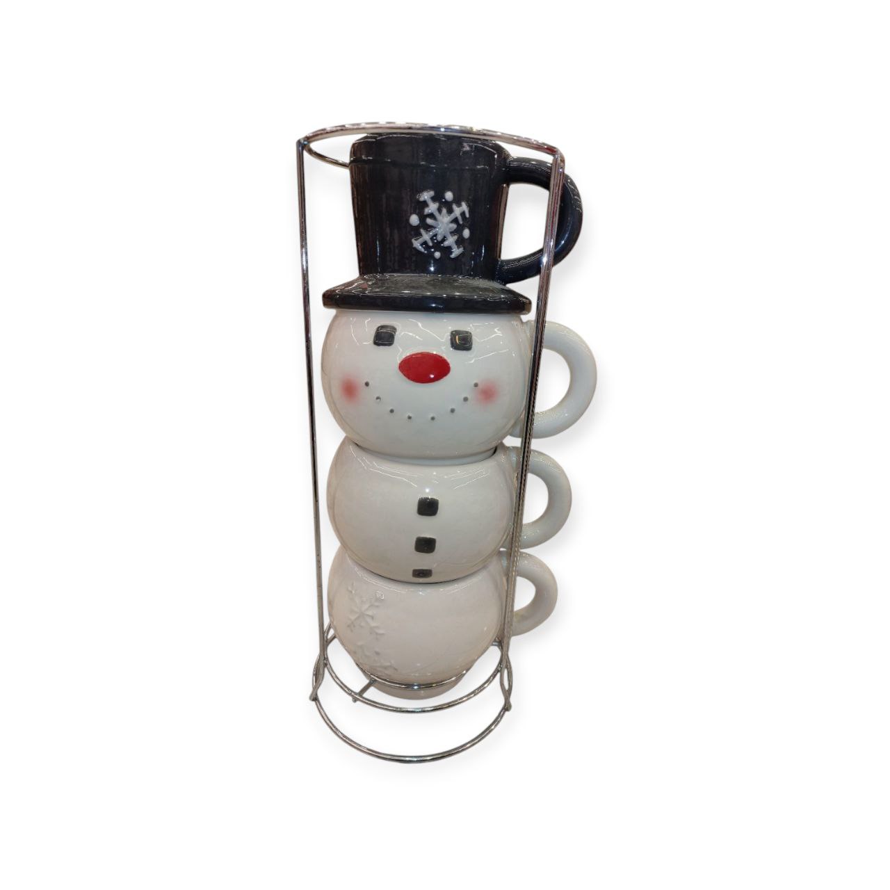 Snowman Mug Set