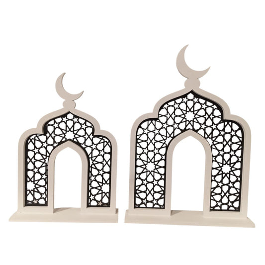 White and Black mosque set