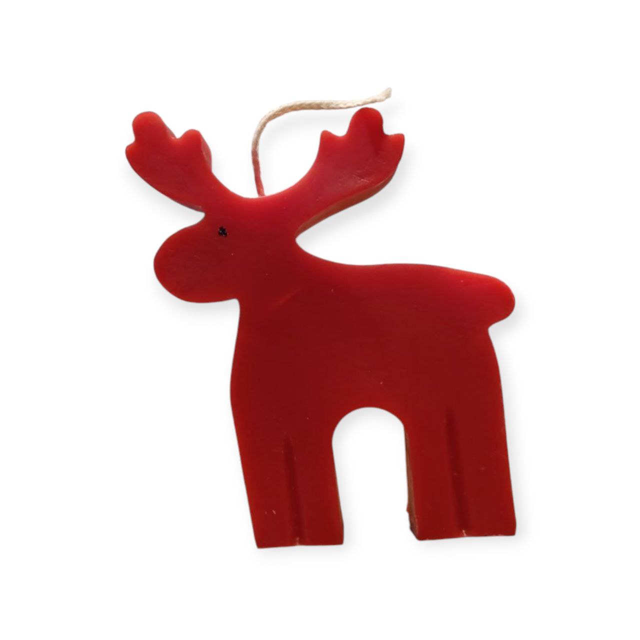 Standing deer candle