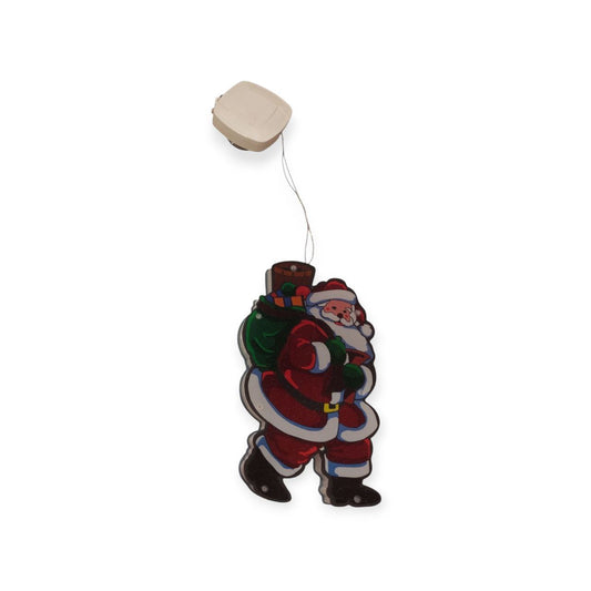 Christmas Light Door Hanger SANTA