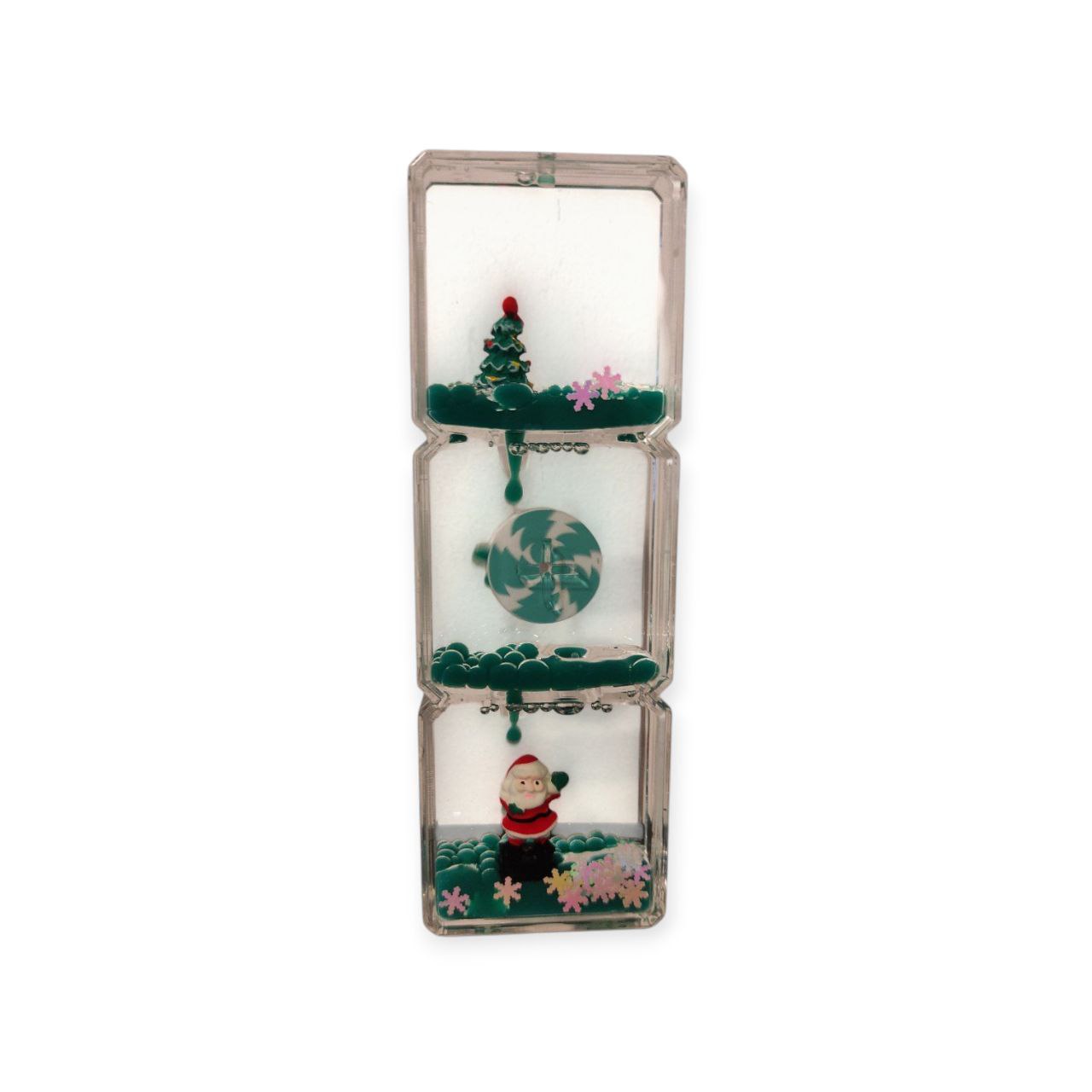 Christmas rectangular water clock