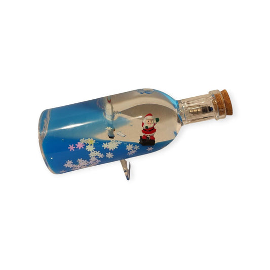 Christmas water bottle with light