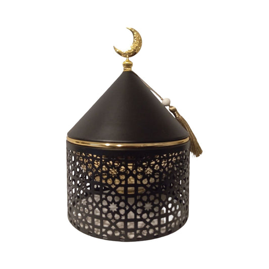 Black stainless steel date