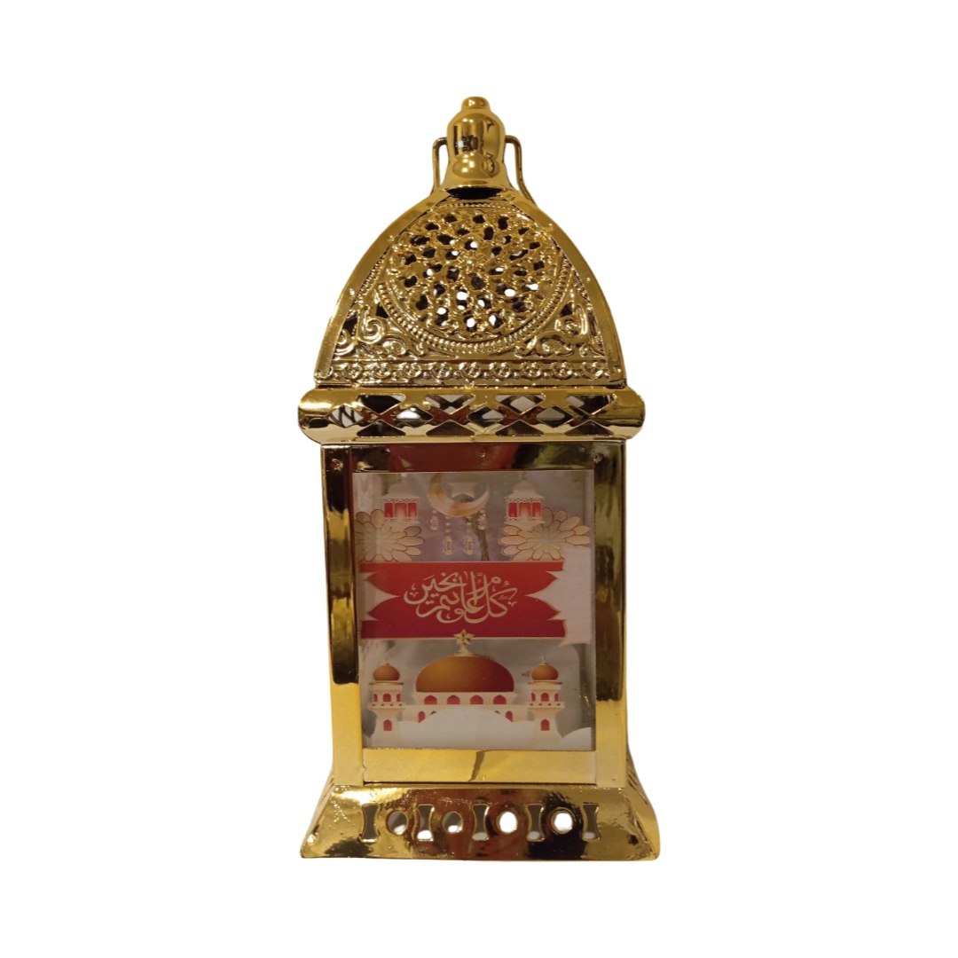 gilded glass lantern