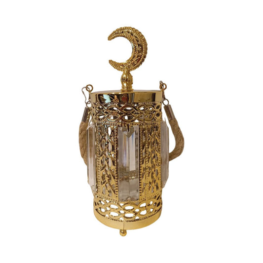 Crystal lantern with music and light