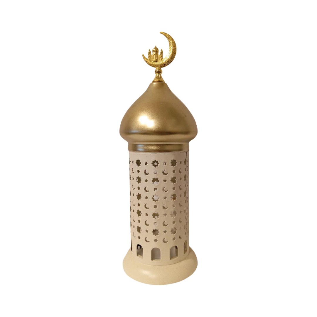 Creamy metal minaret
