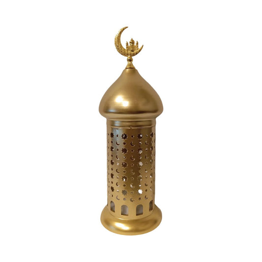 Golden metal minaret