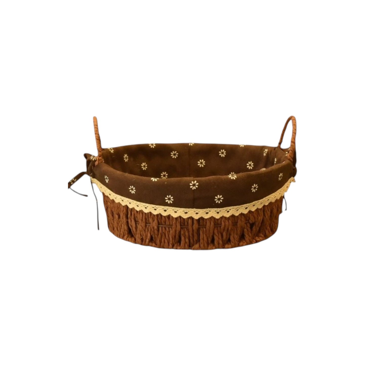 black wicker basket