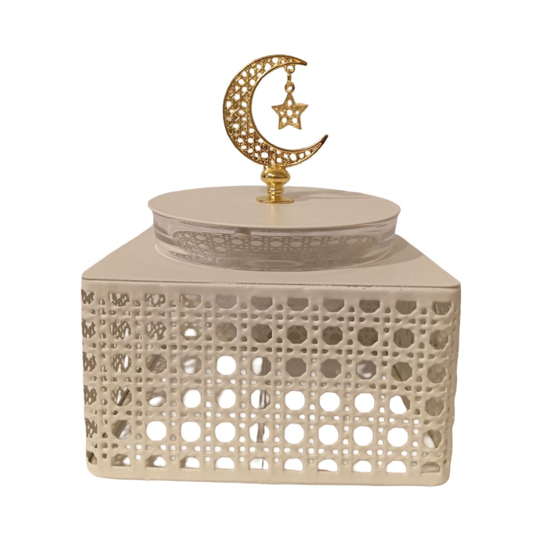 Square metal bonbonniere