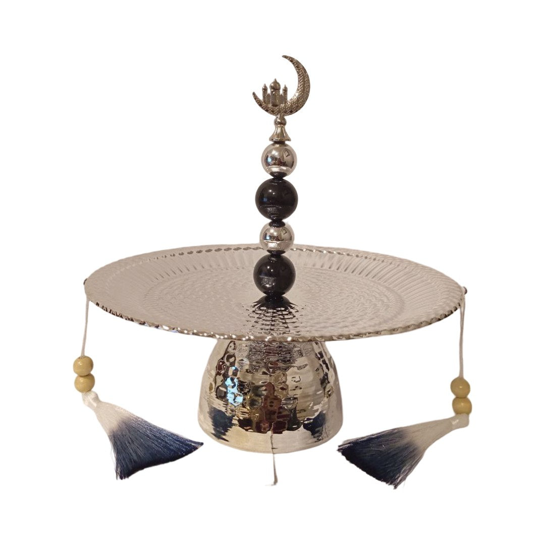 Round stainless steel crescent carrier