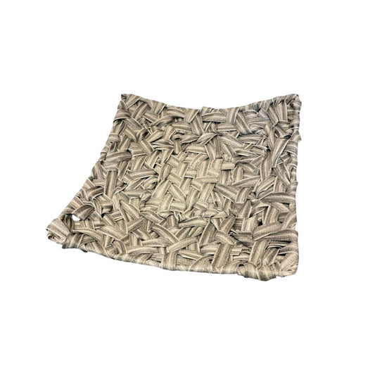 Braided decorative tray 30x30