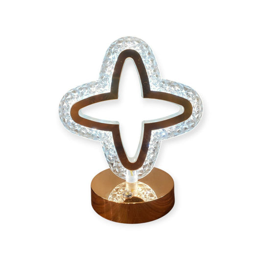 USB lighted cross lamp