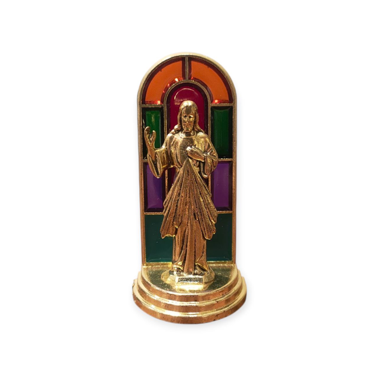 Adhesive glass icon