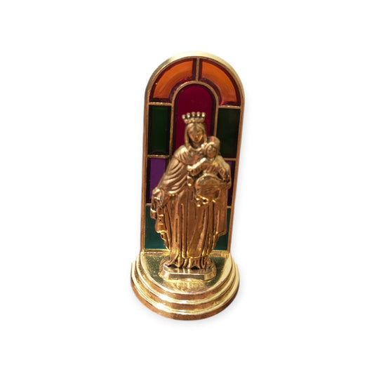 Adhesive glass icon