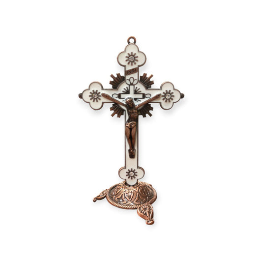 Colored metal cross
