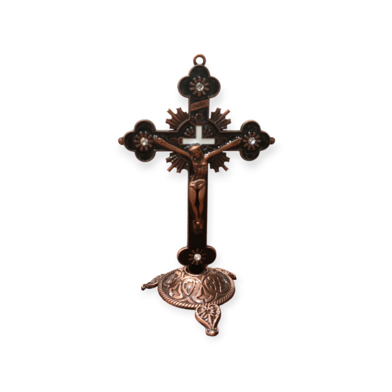 colored metal cross