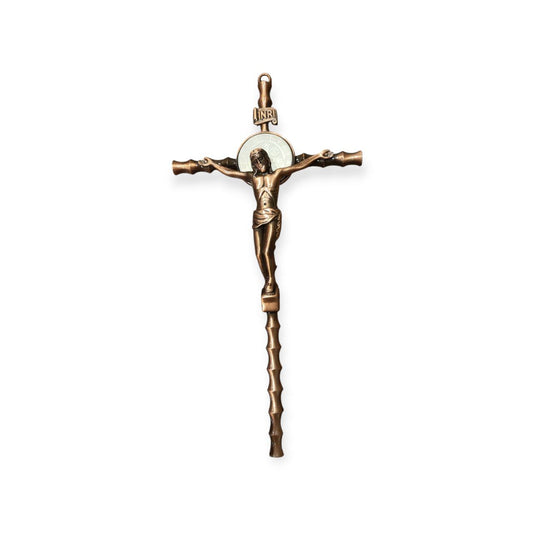 Metal cross pendant