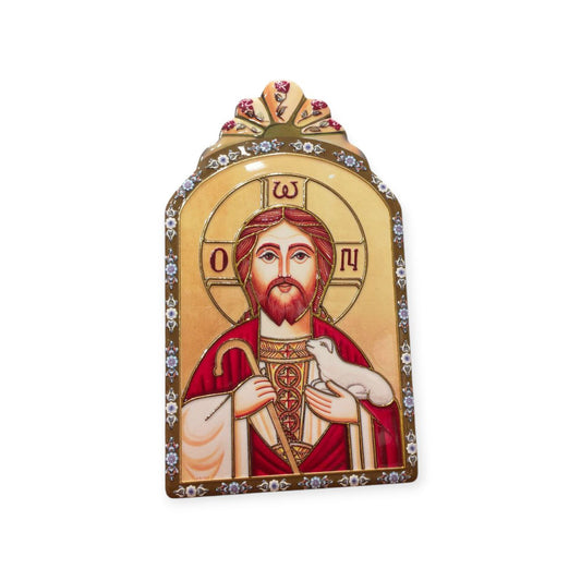 3D gilded ceramic icon
