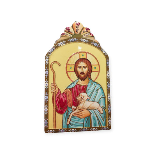3D gilded ceramic icon