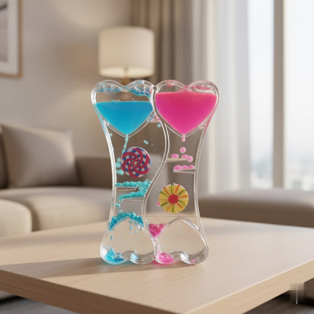 Acrylic water clock