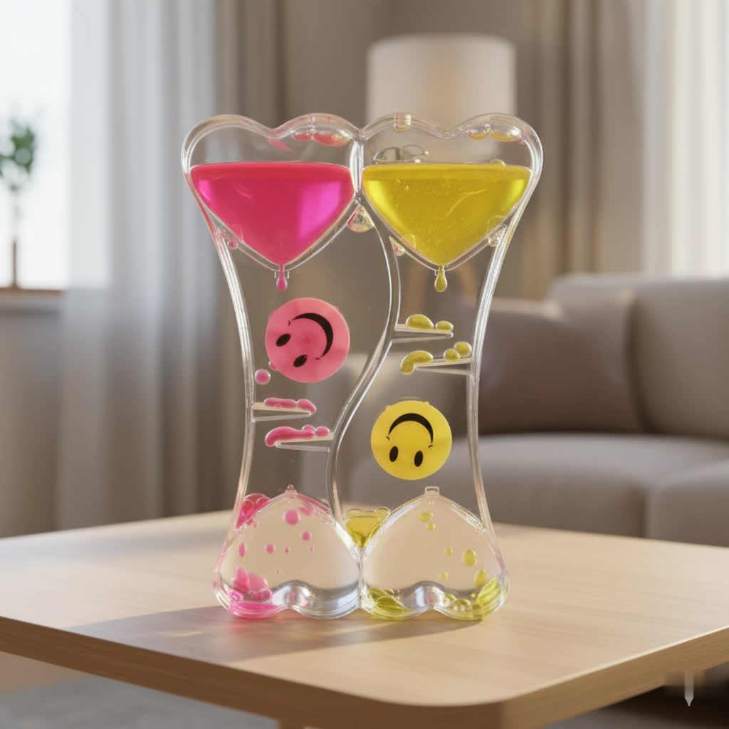 Acrylic water clock