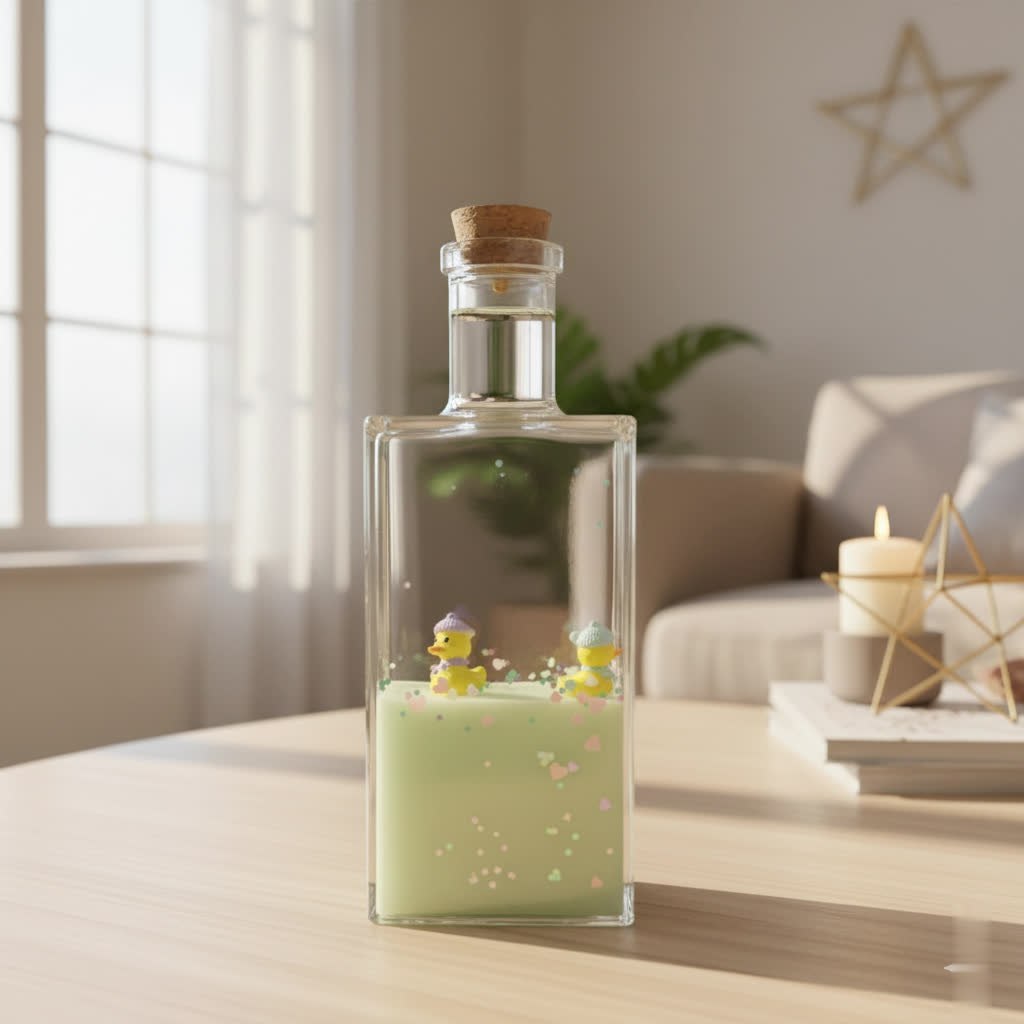 Color decorative bottle
