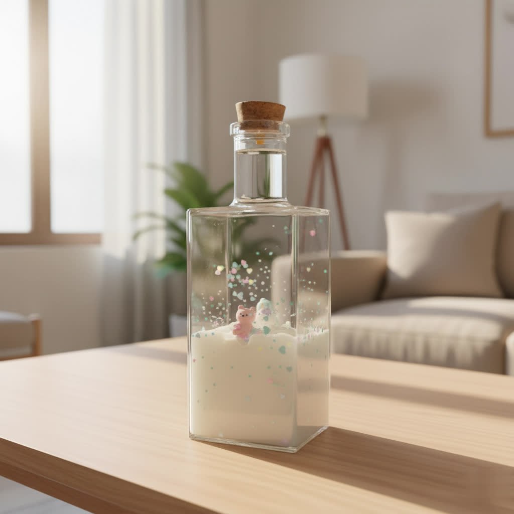 Color decorative bottle