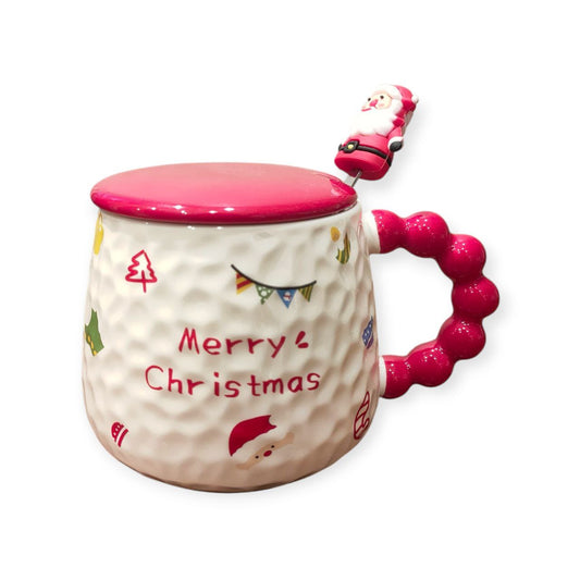 Christmas mug with lid