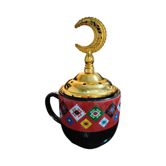 Ceramic incense burner