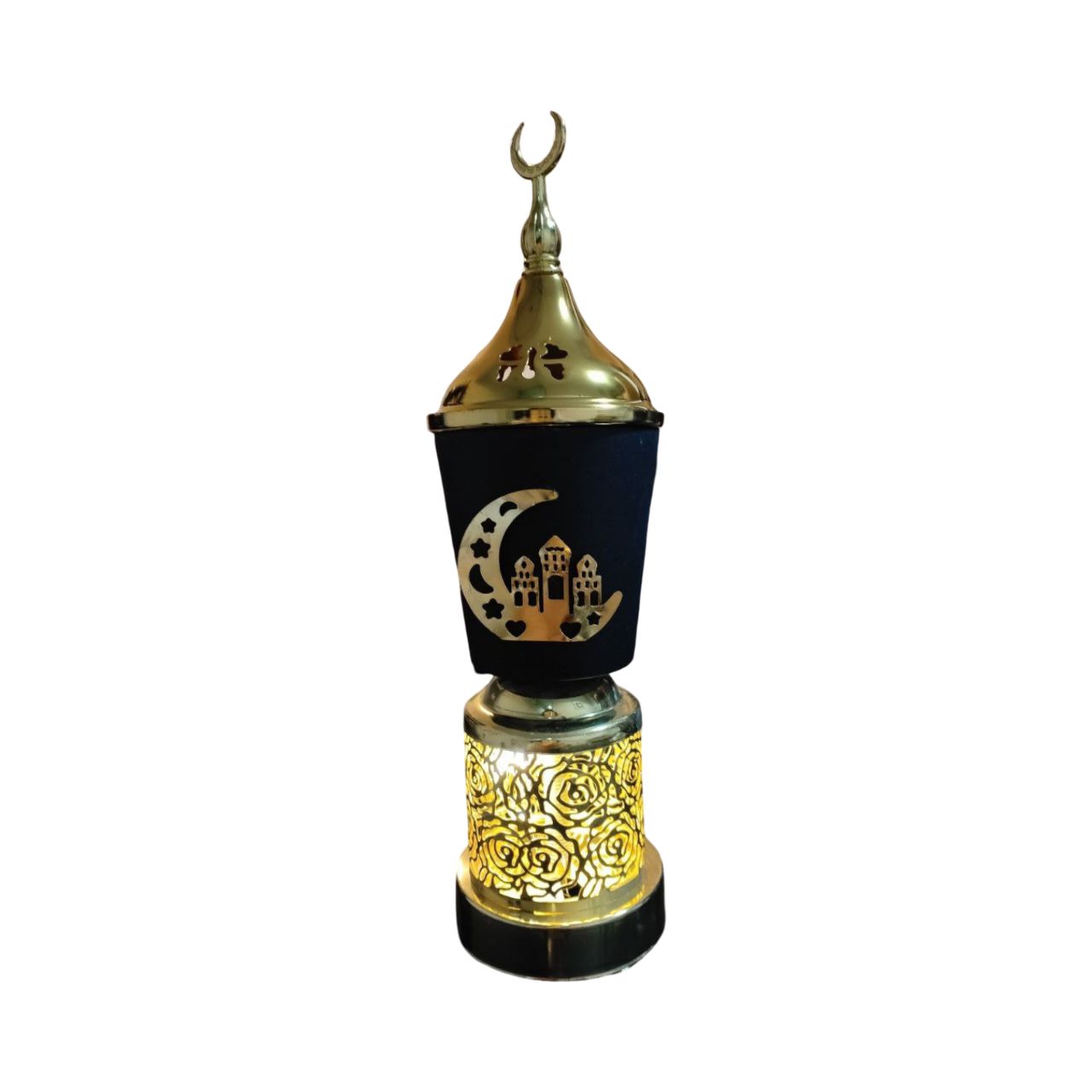 Black Crescent Incense Burner