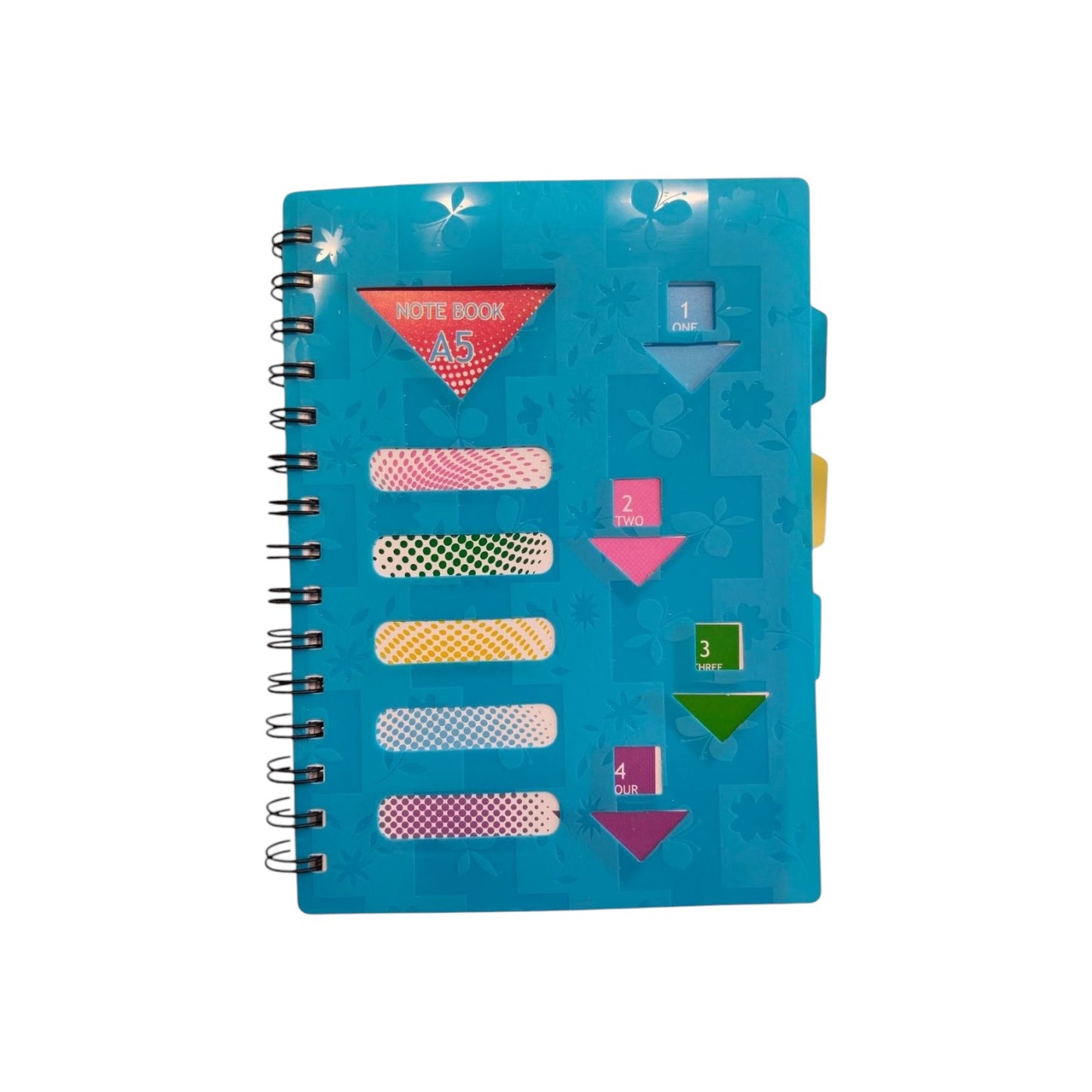 A5 Pastel-Colored Spiral Notebook