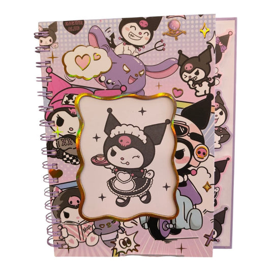 KUROMI Hardcover Spiral Notebook