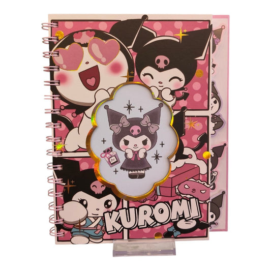 KUROMI Hardcover Spiral Notebook