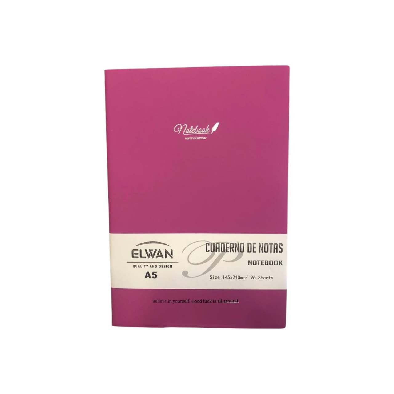 A8 Laser Pink Notebook