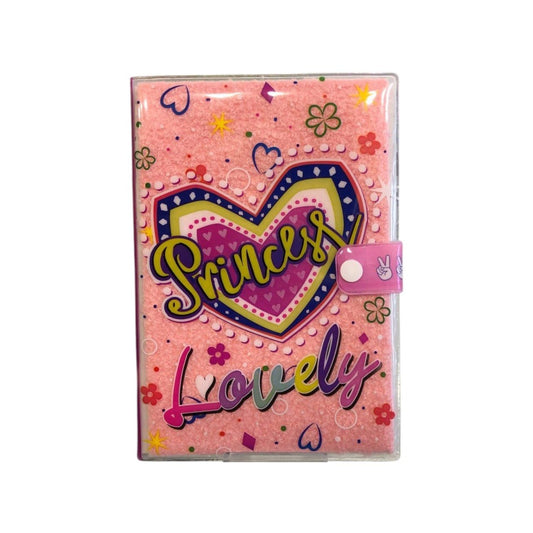 "LOVE" Capsule-Style Furry Notebook