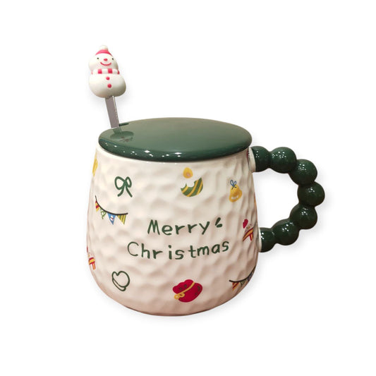 Christmas mug with lid