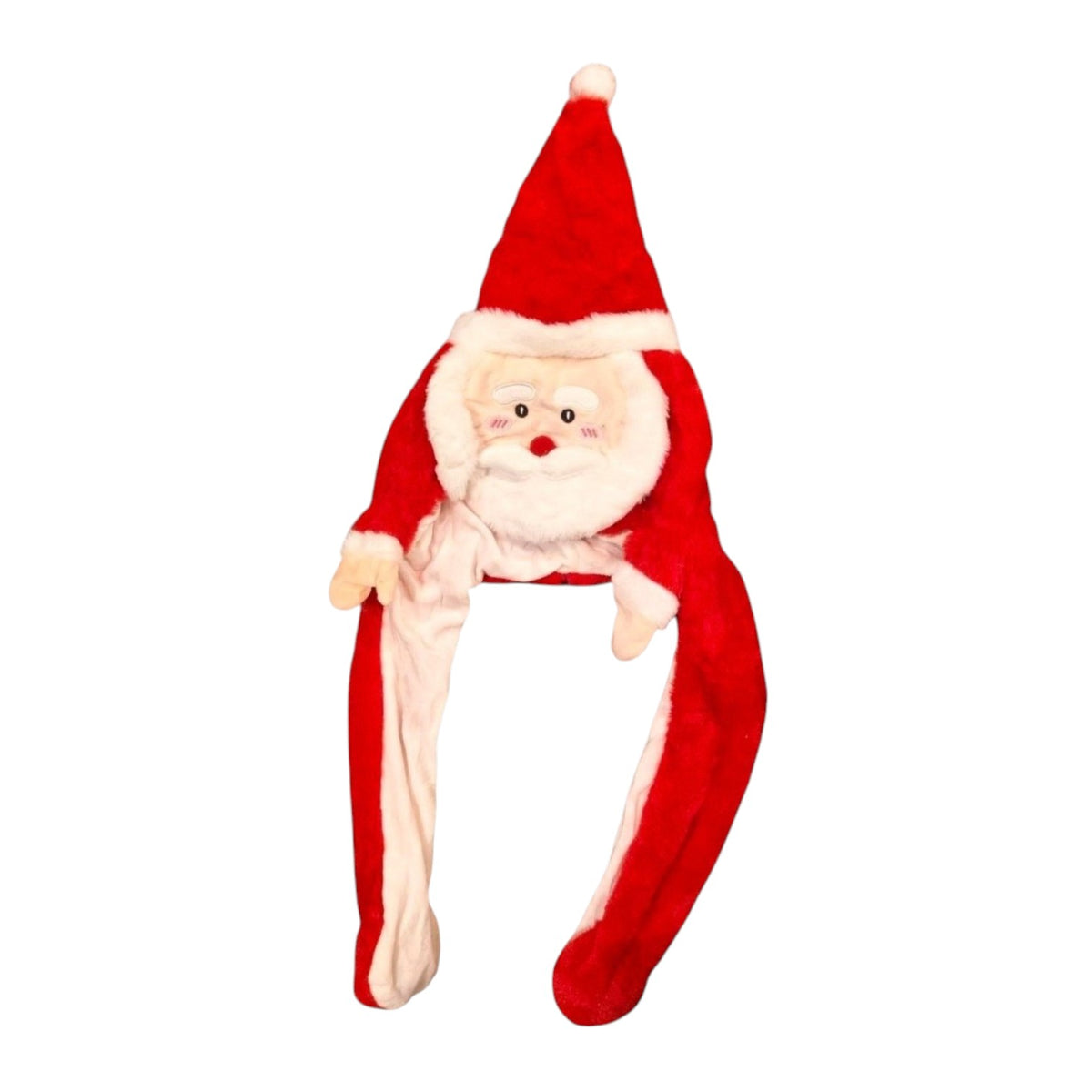Animated fur Santa hat